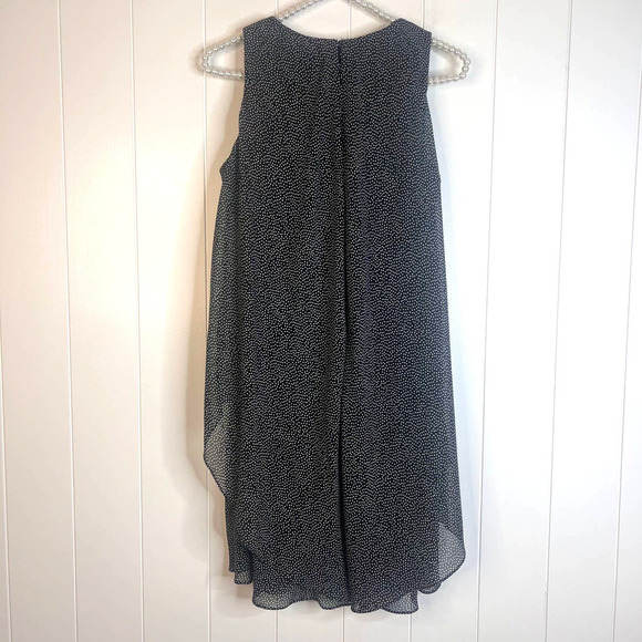 Lauren Ralph Lauren Black with White Polka Dot Shift Dress SZ 6P - Picture 8 of 8